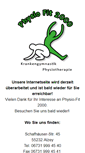 Mobile Screenshot of physio-fit2000.de
